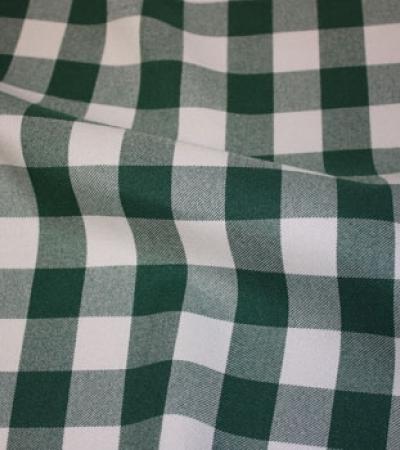 green and white checkered pants